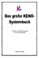 Das groe KENO Systembuch